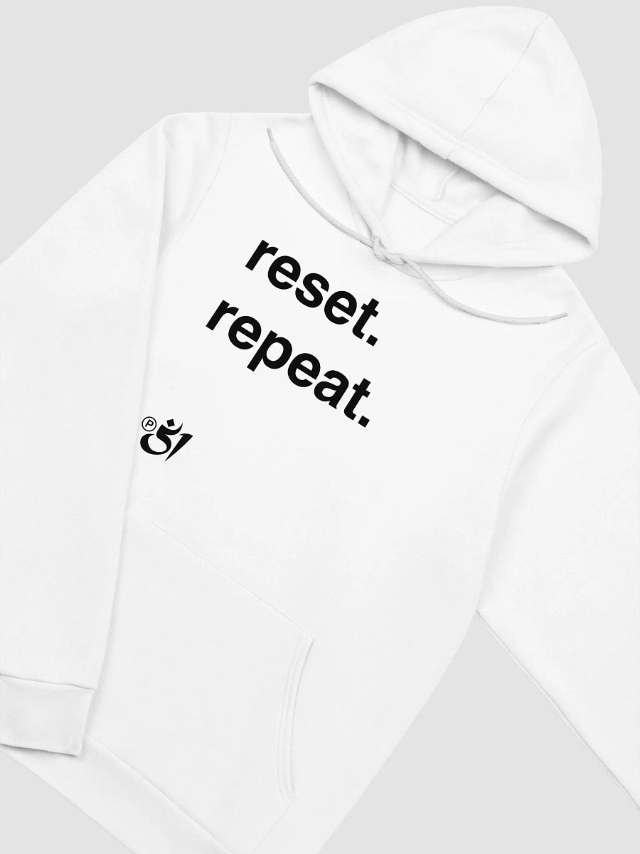 reset. repeat. hoodie product image (3)