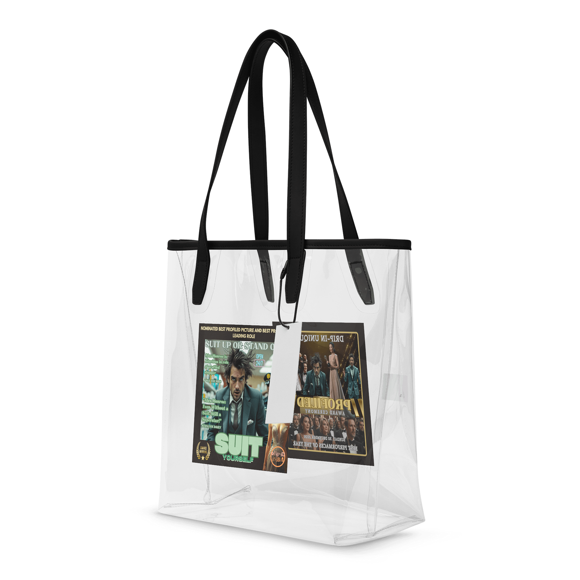 Suit Yourself Clear Tote Bag-Anti Profiling Bag product image (4)