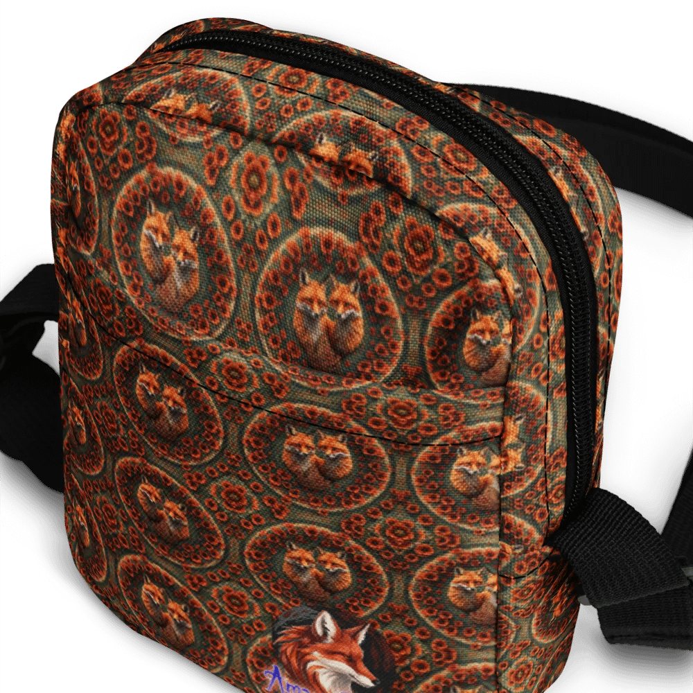 Fox Print Crossbody Bag product image (11)