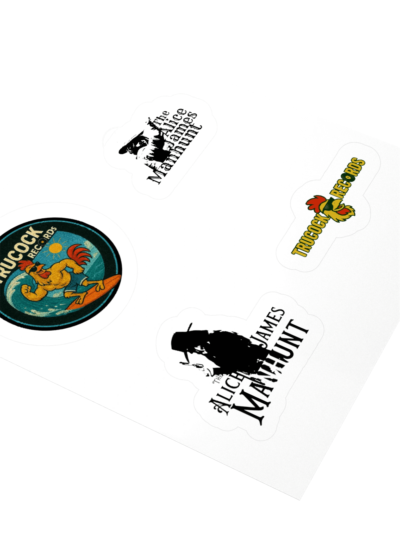 AJM, Trucock Records Sticker Set product image (7)