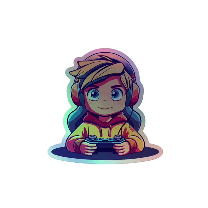JustJoshwaa Logo Sticker product image (2)