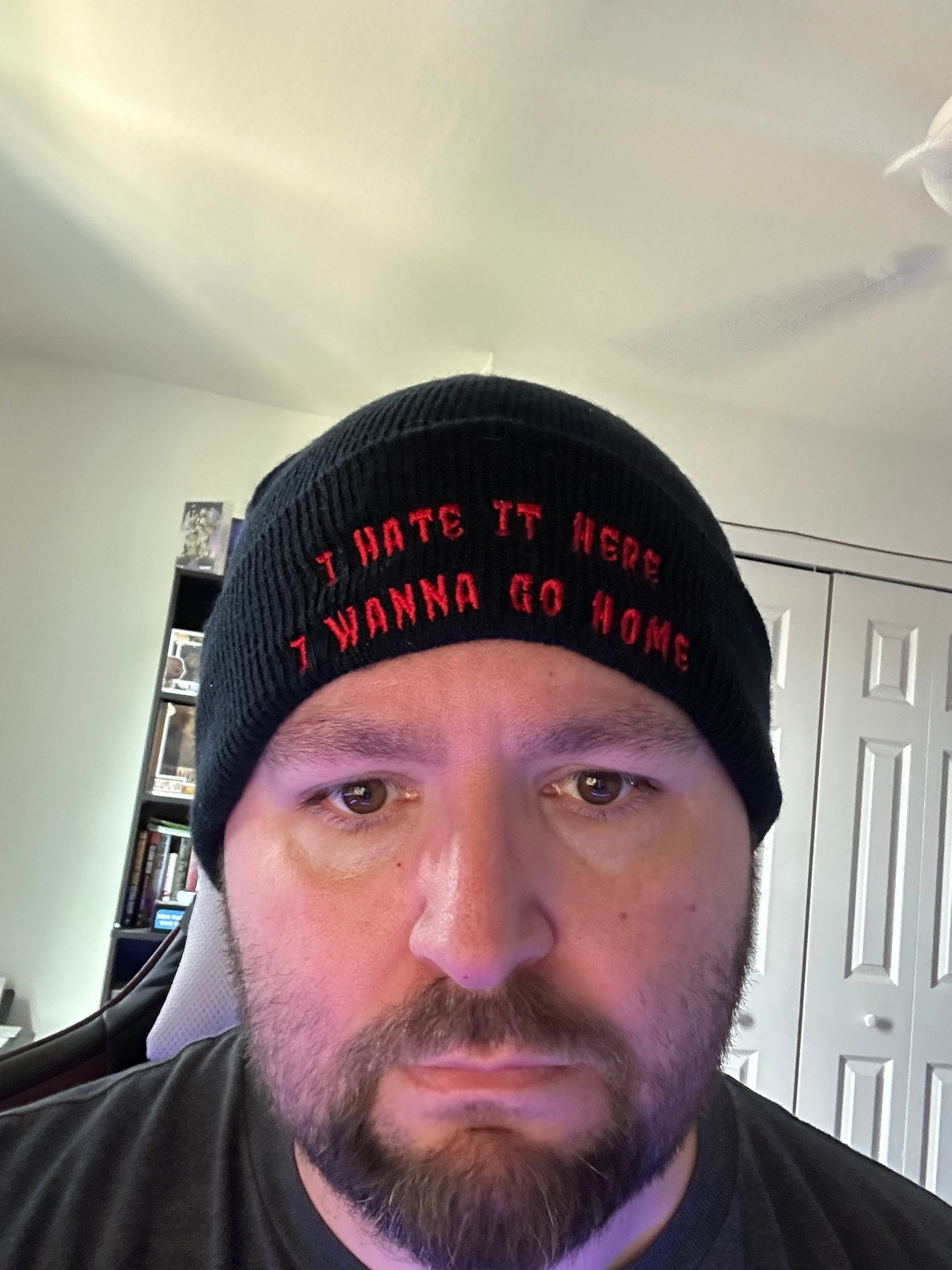 I Hate It Here Cuffed Beanie product image (9)