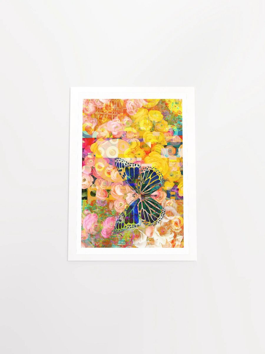 Chasing Butterflies: A Mixed Media Garden Dreamscape by Edward Martin product image (5)