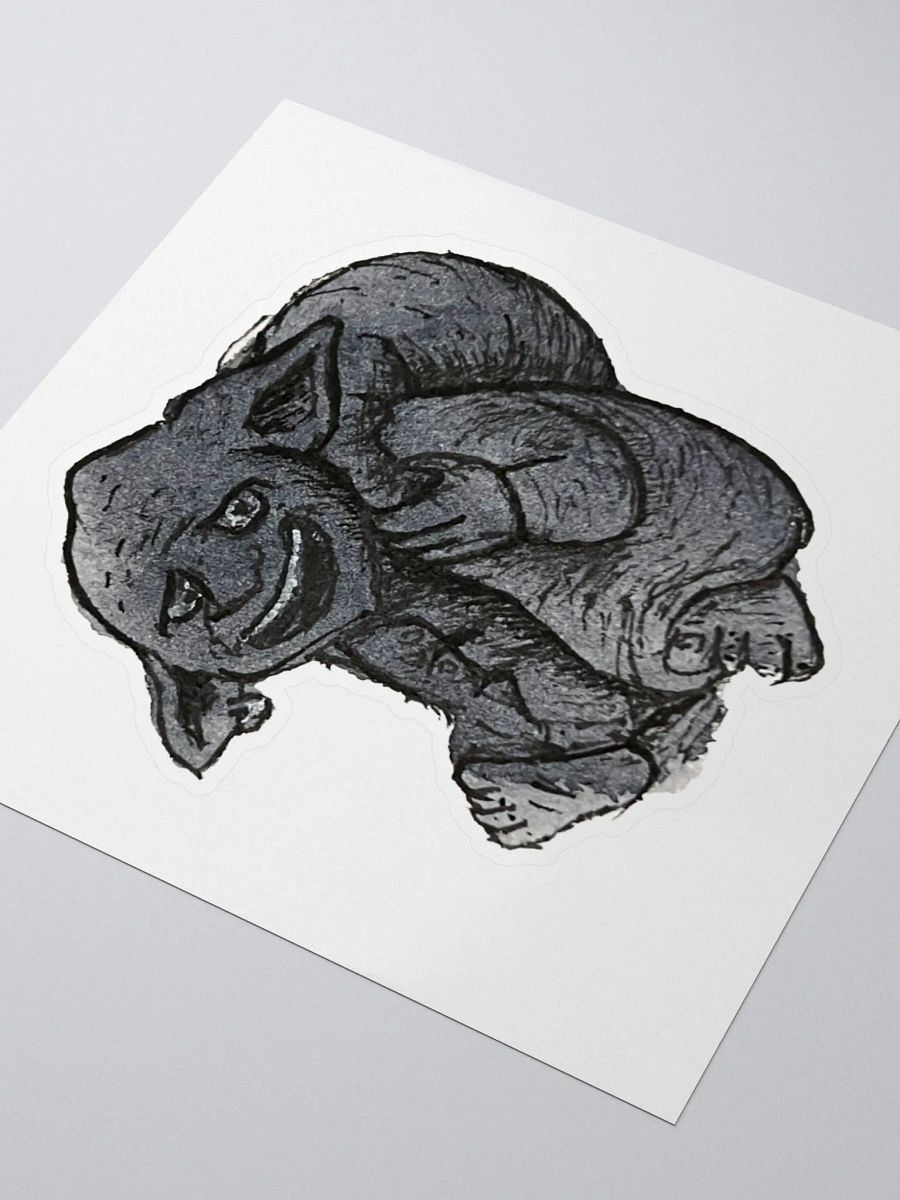 Watercolour Blobs Sticker- Payne's Gray product image (3)
