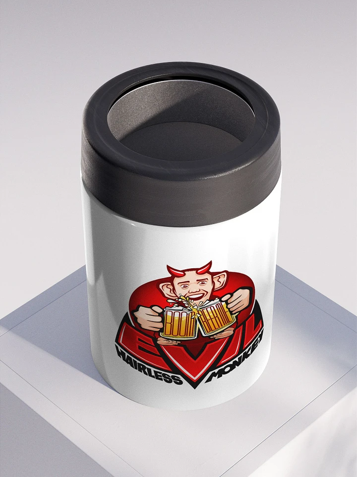 Evil Hairless Monkey Drink Koozie product image (2)