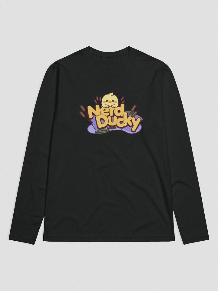 Ducky Logo Fitted Long Sleeve Crew product image (1)