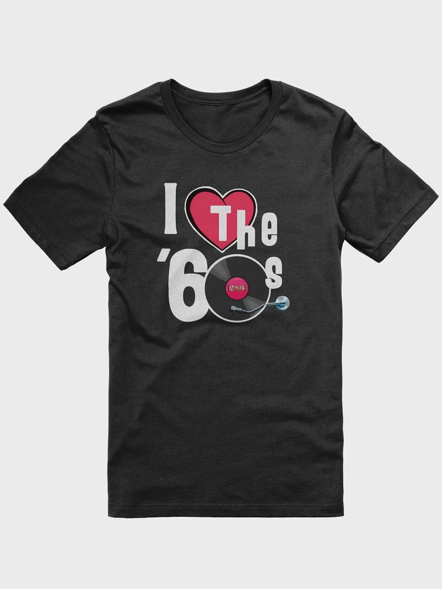 I Love The '60s Black T Supersoft product image (1)