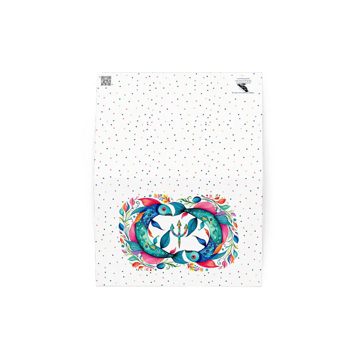 Pisces, Neptune & Pisces, Greeting Card product image (2)