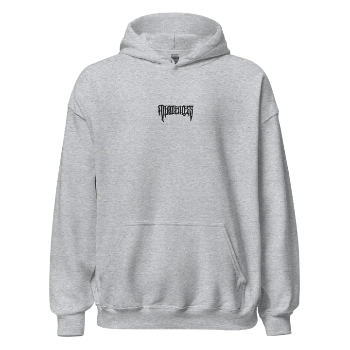 Embroidered Maidenless heavy metal hoodie product image (1)