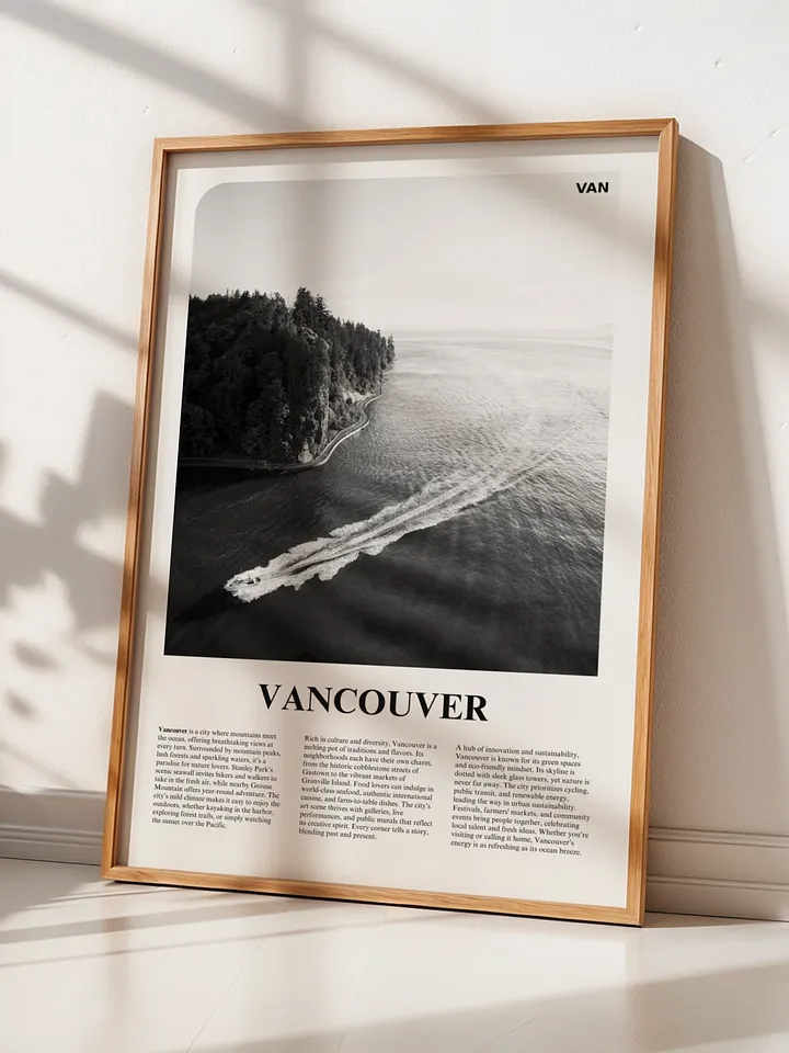 Vancouver 02 Newspaper Poster product image (2)