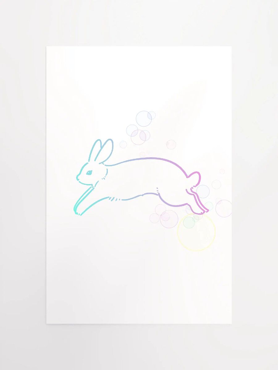 Bubble Bunny Poster product image (10)