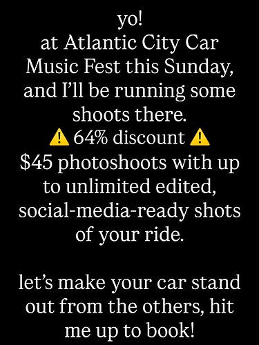 dm or comment to book 🫡