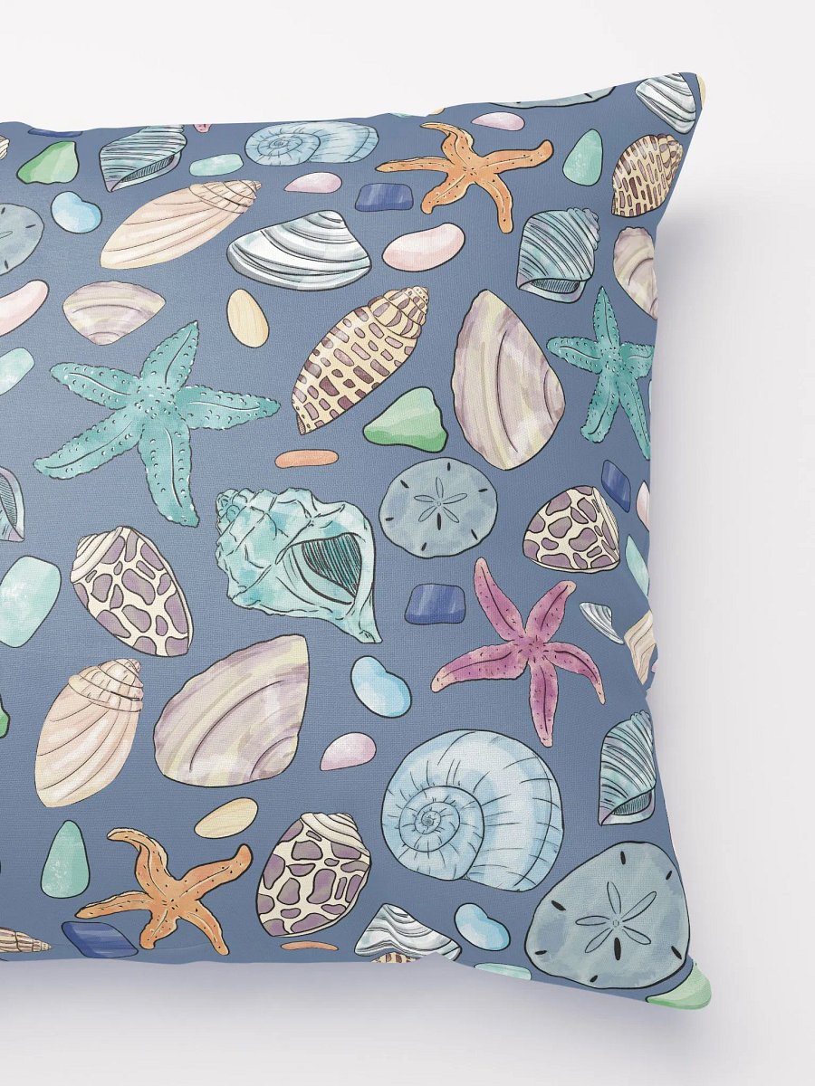 Sea Side Pillow in Storm Gray product image (4)