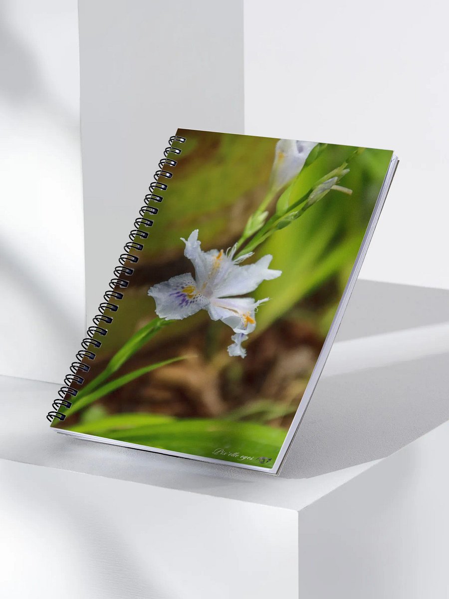 📘 Notebook Collection PURE – Jardin du Rayol – Iris papillon product image (3)