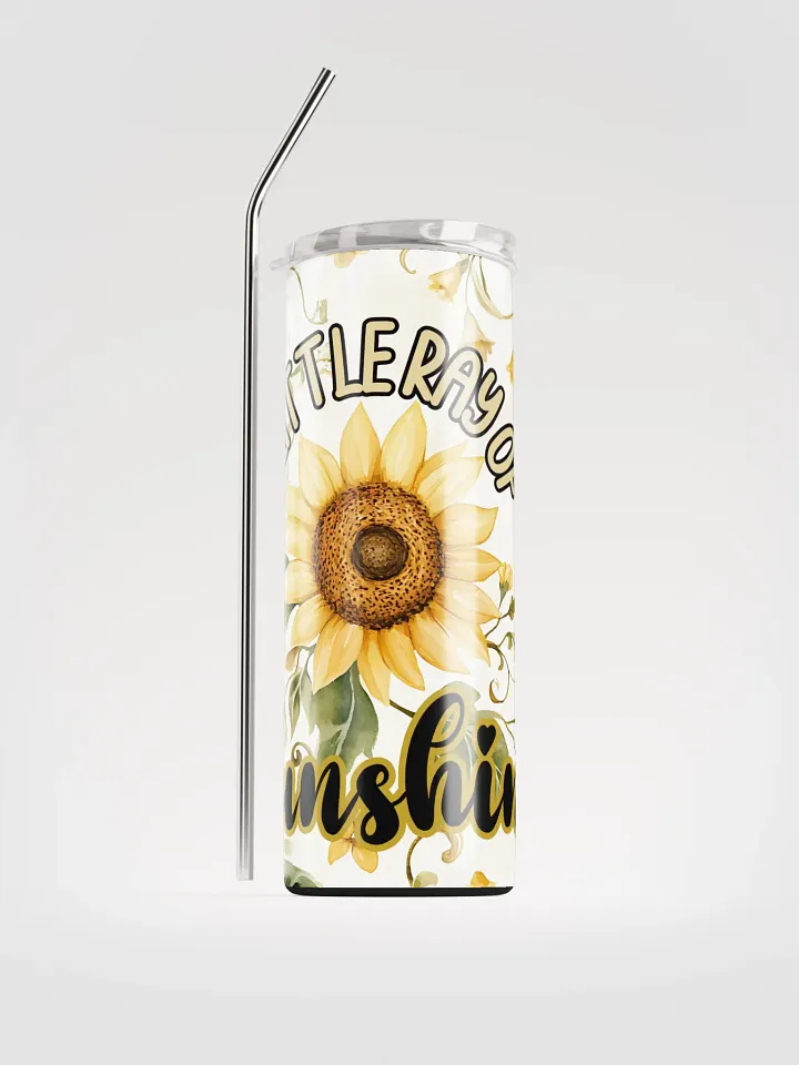 Sunflower Ray of Sunshine Stainless Steel Tumbler product image (2)