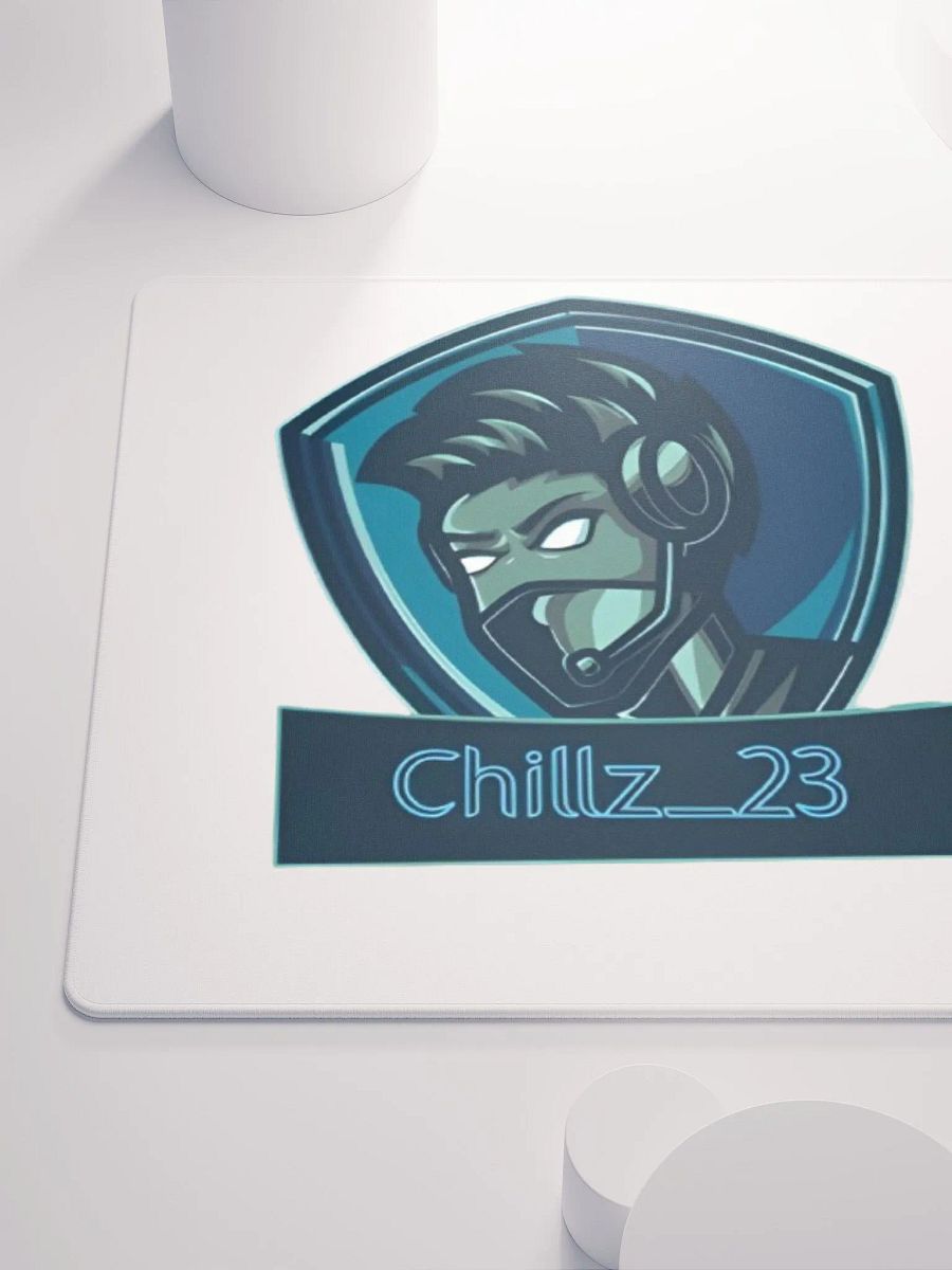 Chillz_23 Logo Gaming Mouse Pad product image (6)