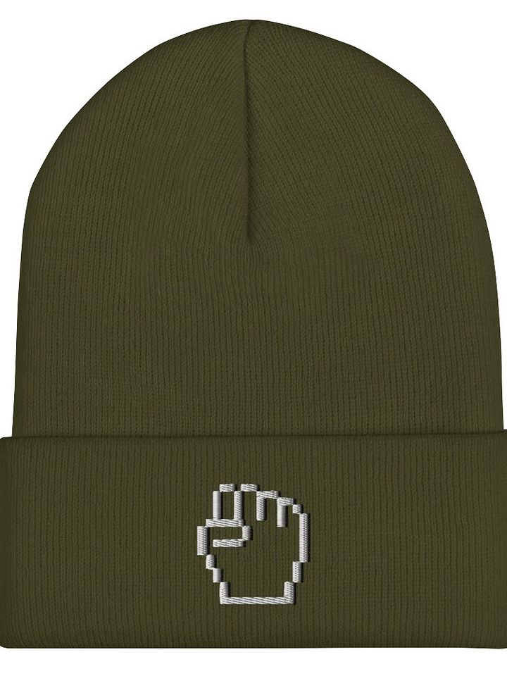 EMBLEM BEANIE (OLIVE) product image (2)