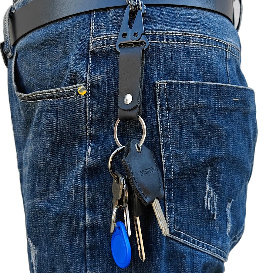 MEEBOY small leather house key caps for broken key, men and women leather door key covers product image (9)