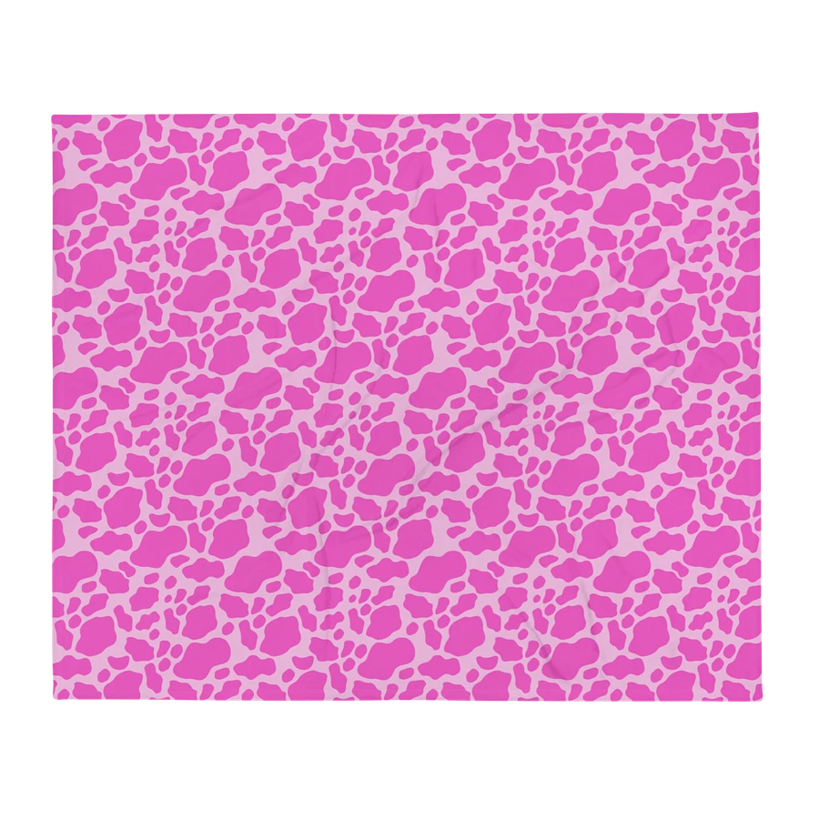 Pink Cow Skin Blanket product image (4)
