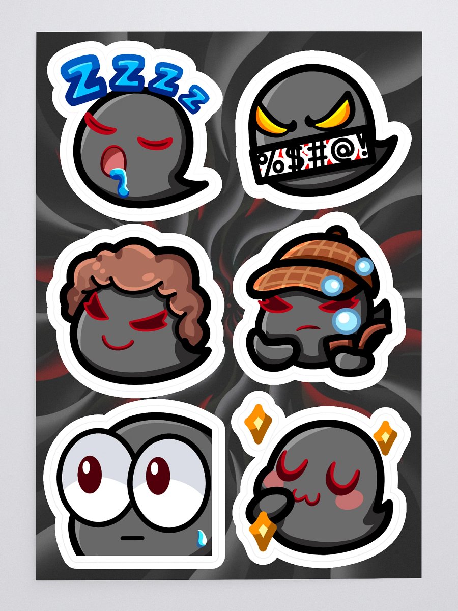 Emote Sticker Sheet 8 product image (2)