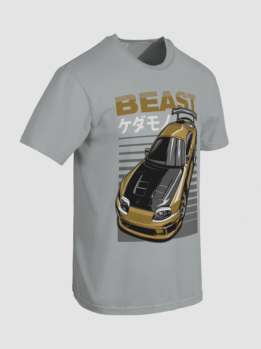 Golden Beast Car Illustration T-Shirt product image (89)