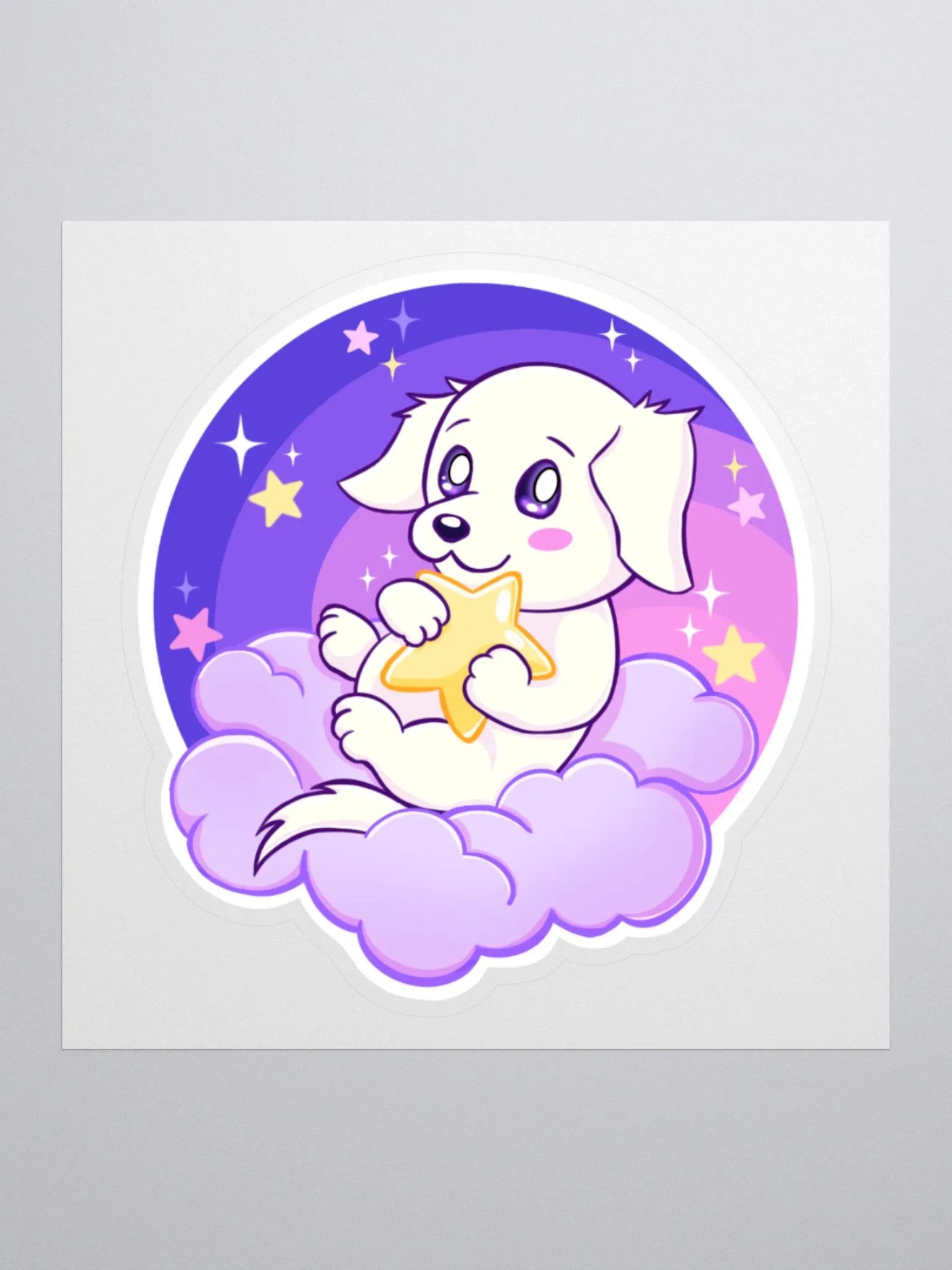 Starry Cloud 3'' Sticker product image (1)