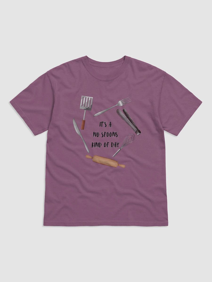 Printed T-Shirt - It's a No Spoons Kind of Day product image (4)