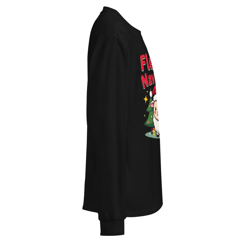 Fleece Navidad Festive Long Sleeve Shirt product image (8)