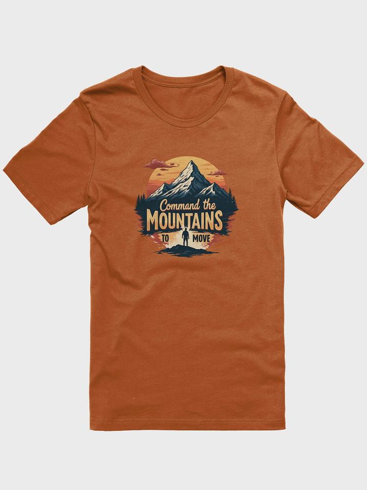 Command the Mountains: Conquer Your Challenges T-Shirt product image (3)