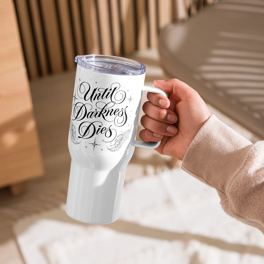 Until Darkness Dies (wings design) Travel Mug product image (17)