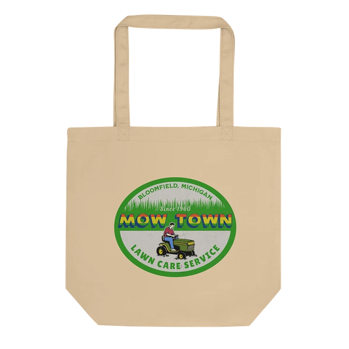 Mow Town Canvas Tote product image (1)