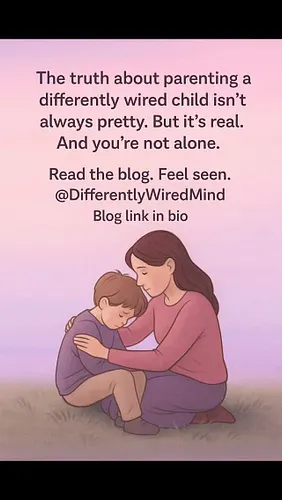 Raising a neurodivergent child isn’t always easy—but it's always worth it. 💙 In this raw, heartfelt post, I share the ups and...