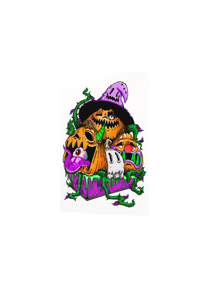 Pumpkin Monster Print product image (3)