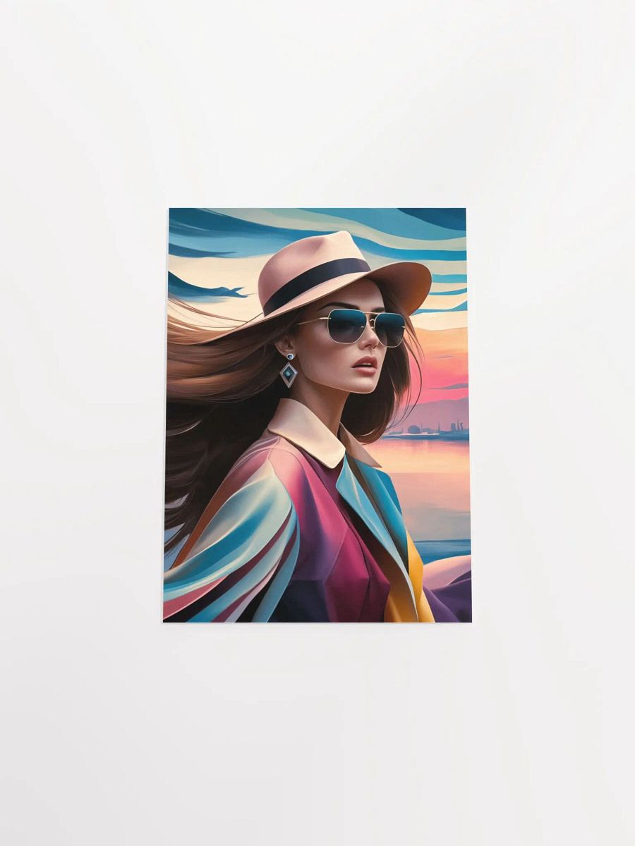 Abstract illustration of a Woman Poster - 19 product image (16)