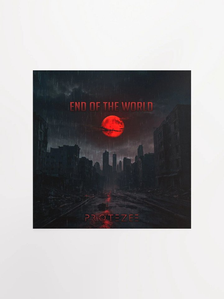 End of the World: Limited Edition Single Art Poster product image (2)