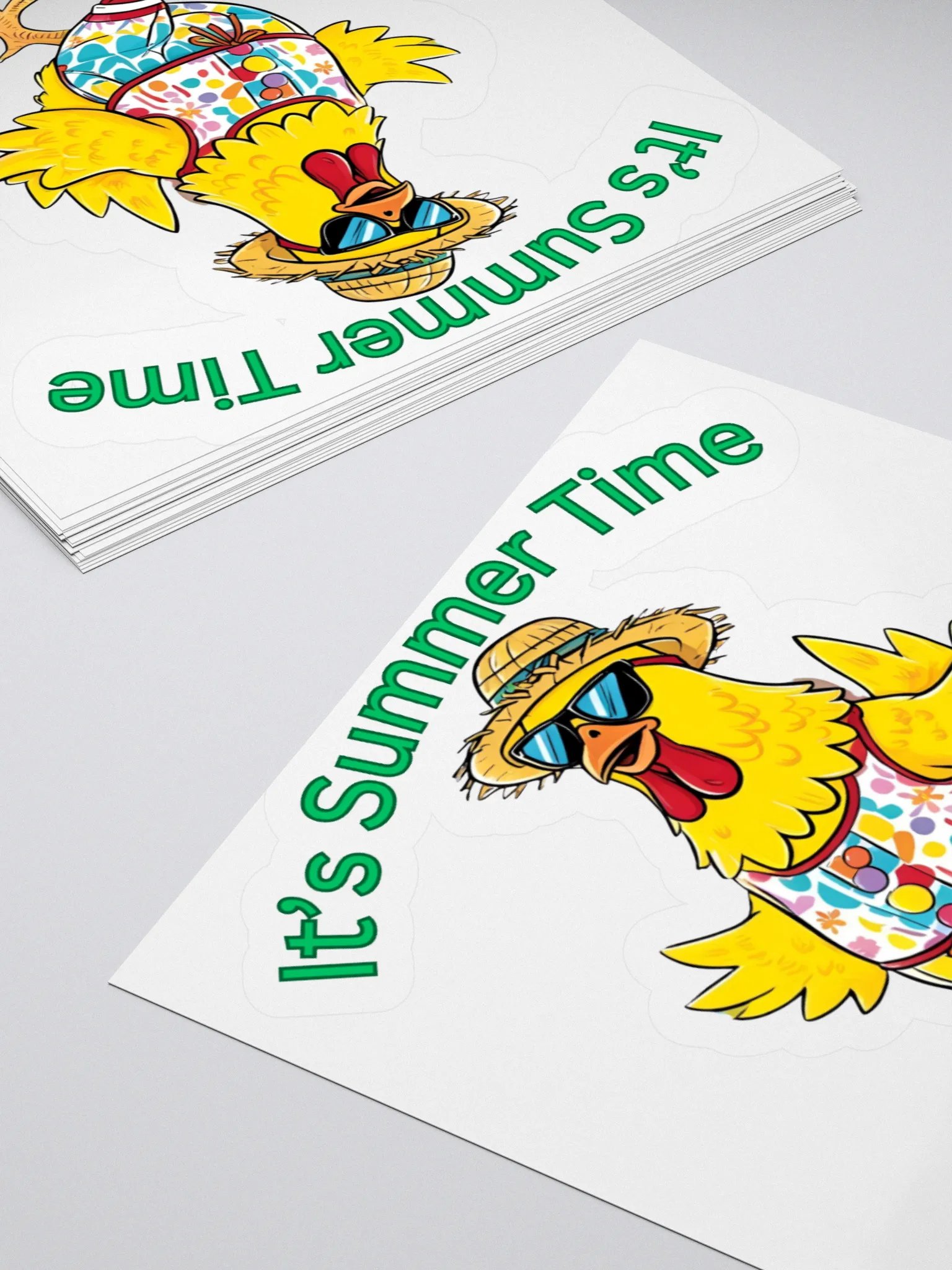 Summer Clucker Kiss Cut Stickers product image (10)