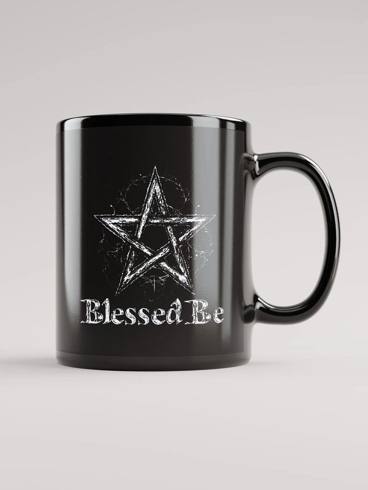 Blessed Be Pentagram -- Mug product image (1)