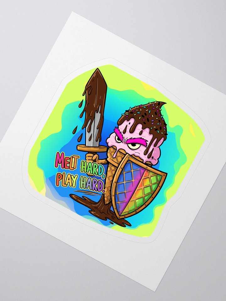 Melt Hard, Play Hard Sticker Set product image (2)