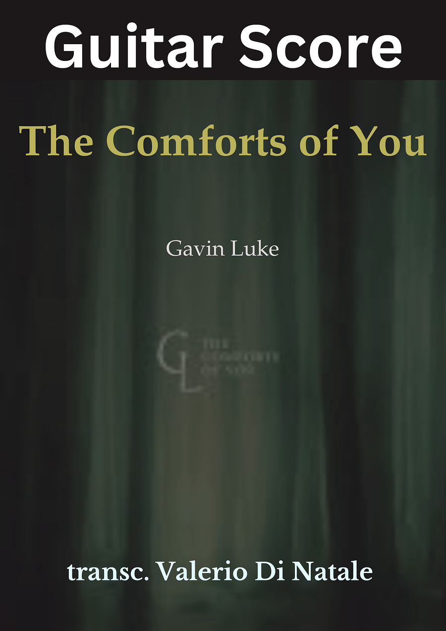 The Comforts of You by Gavin Luke product image (1)