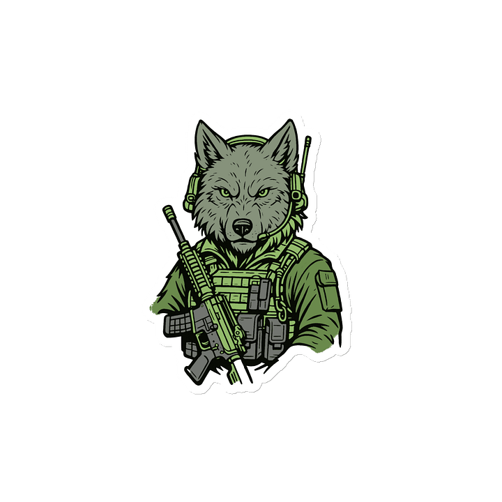 TACTICAL WOLF MAGNET product image (2)