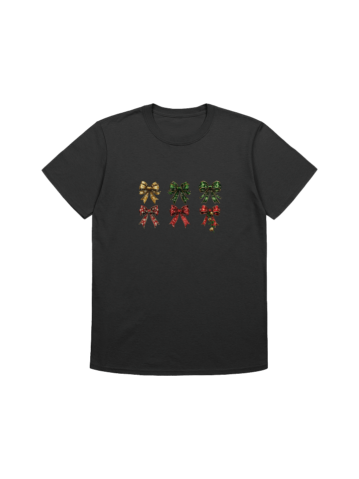 Colorful Cristmas Bows Unisex T-Shirt product image (3)