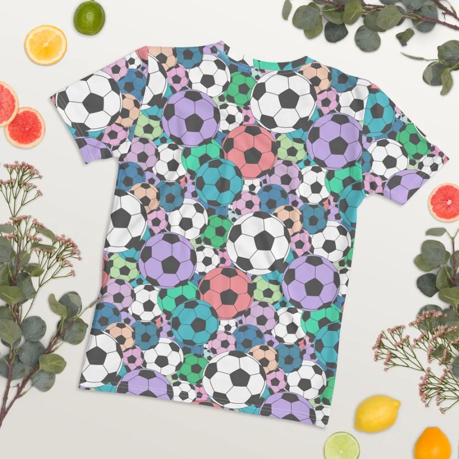 Yay Sports Soccer Football All Over Print T-shirt product image (8)