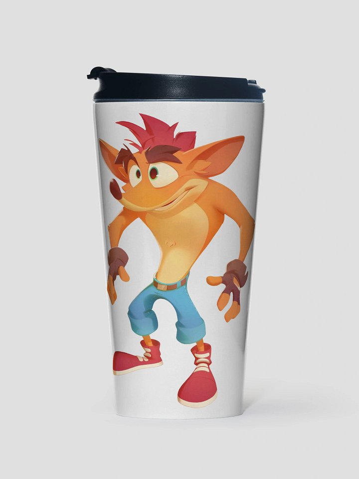 Crash Bandicoot Stainless Steel Travel Mug product image (1)
