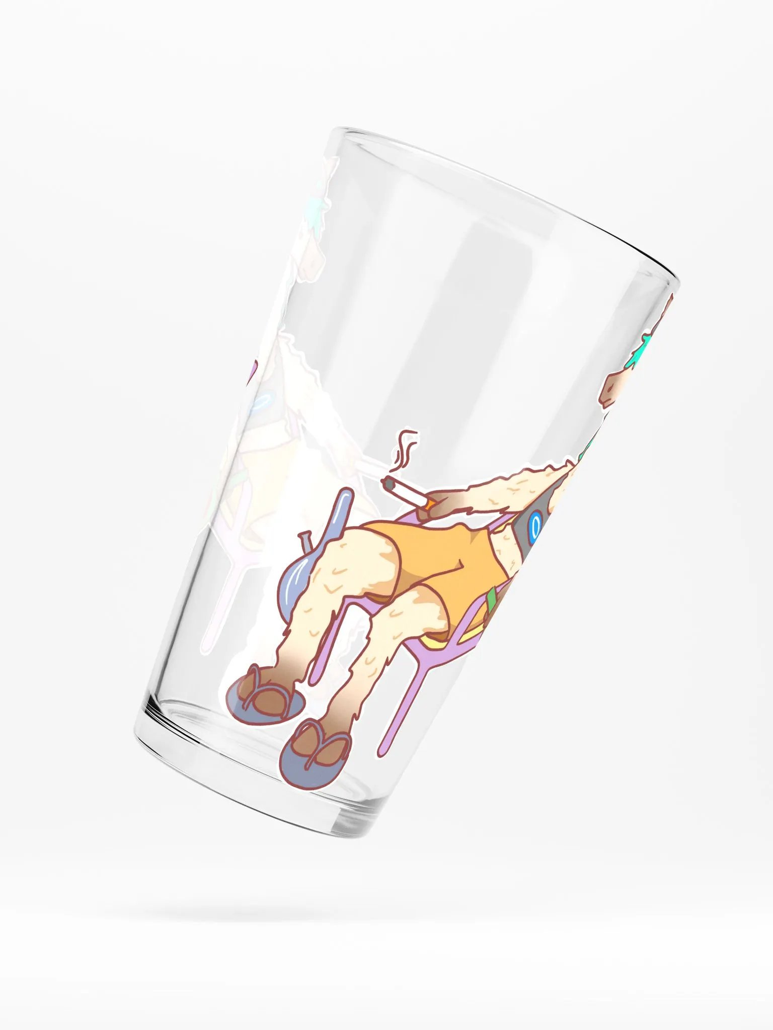 Bogan Lama Pint Glass product image (5)