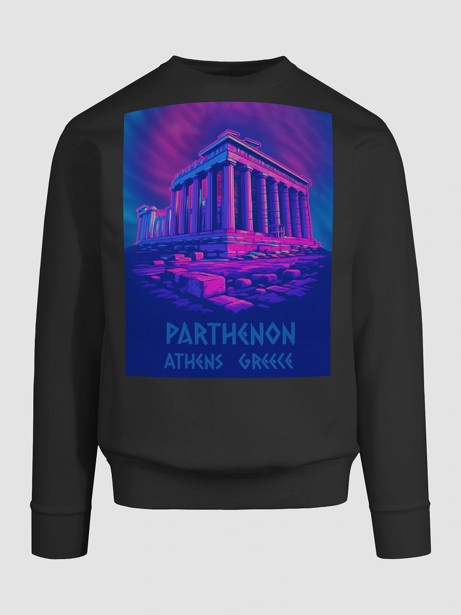 Neon Chill Wave Parthenon Athens Sweatshirt product image (57)