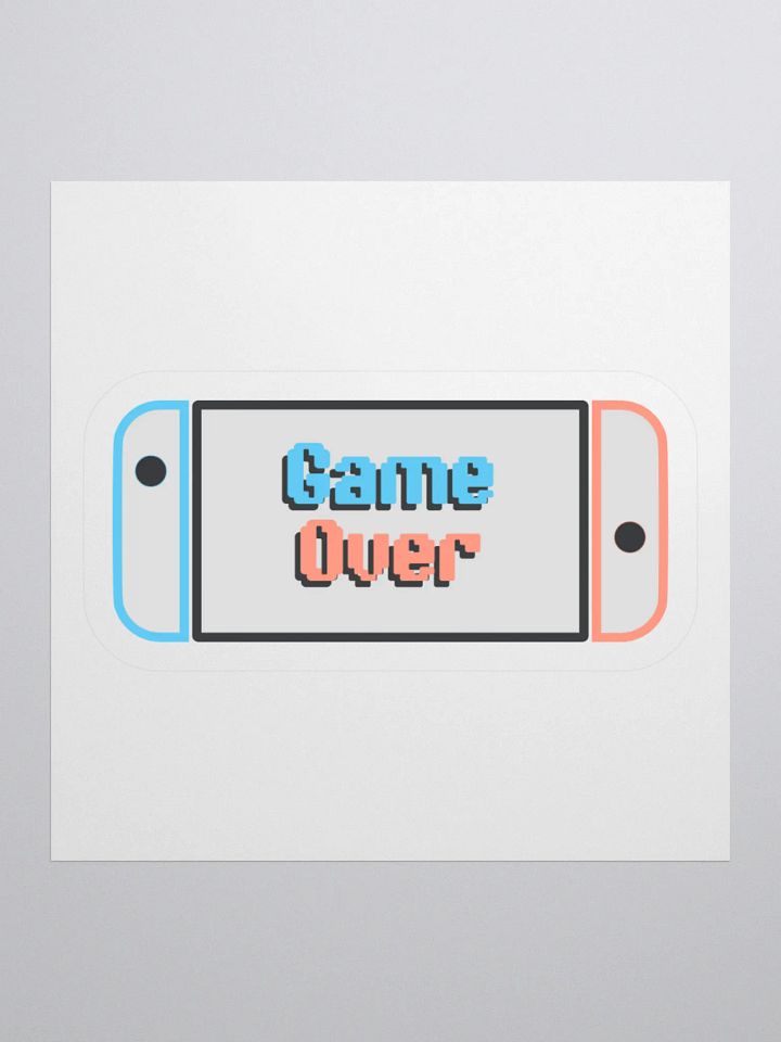 Switch 2 "Game Over" Sticker product image (1)