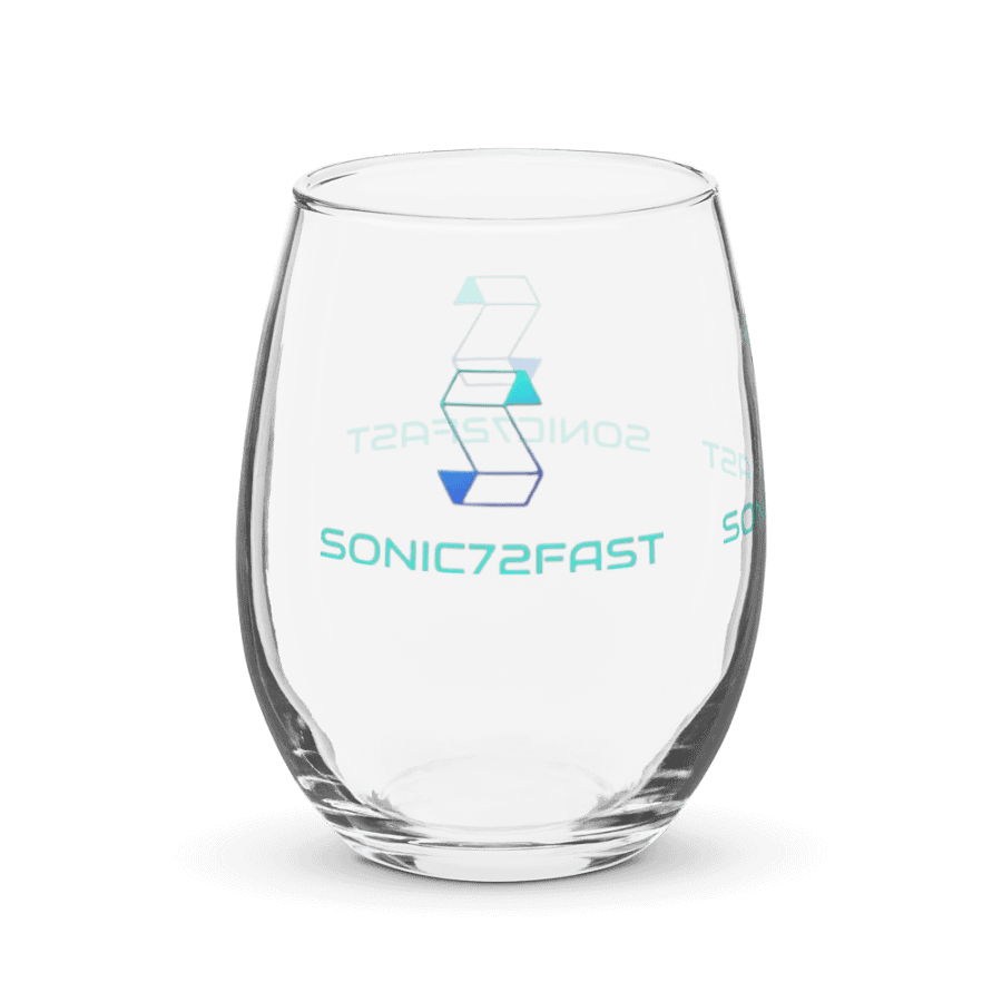 Sonic72fast Wine Glass product image (4)