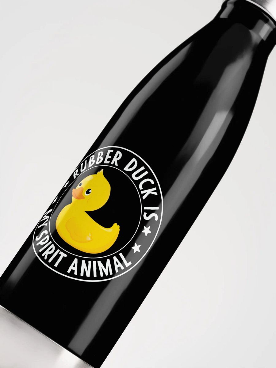 Rubber Duck is My Spirit Animal Stainless Steel Water Bottle product image (5)