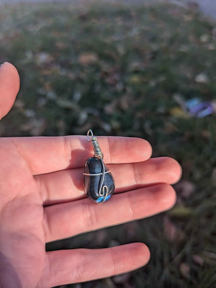 Sodalite Drop necklace product image (1)
