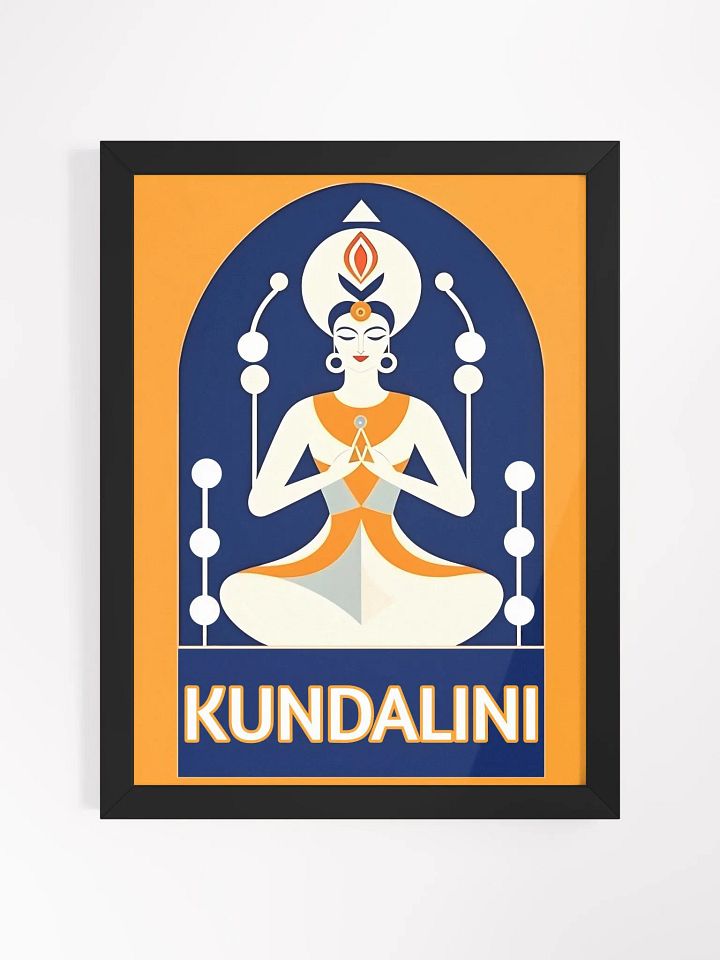 MidMod Kundalini Framed Poster product image (1)